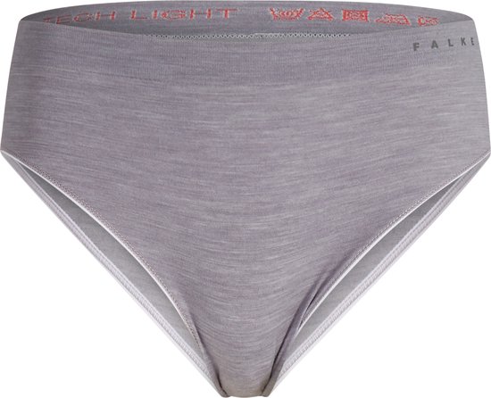 FALKE Wool- Tech Light thermorégulateur anti-transpiration Thermique Respirant Séchage rapide sous-vêtement de sport slip femme gris - Taille XS