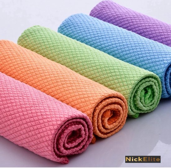 BEXEED® Vensterdoeken [3 stuks] I Carbon-microvezel raamdoeken voor 100% streepvrije ramen I raamdoek streepvrij voor stralende reinheid I 30 x 30 cm