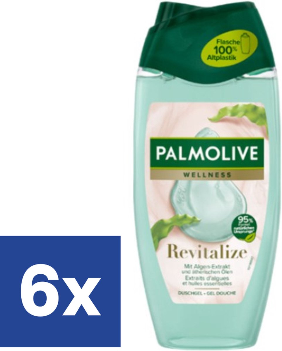 Palmolive Revitalize met Algen Extract Douchegel 6 x 250 ml