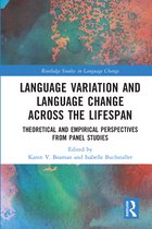 Routledge Studies in Language Change- Language Variation and Language Change Across the Lifespan