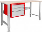 Bol.com Modulaire werkbank Multiplex met ladekast 3L 1500 mm MW Tools MOD155 aanbieding