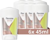 Rexona Women Maximum Protection Stress Control Anti-Transpirant Stick - 6 x 45 ml - Voordeelverpakking