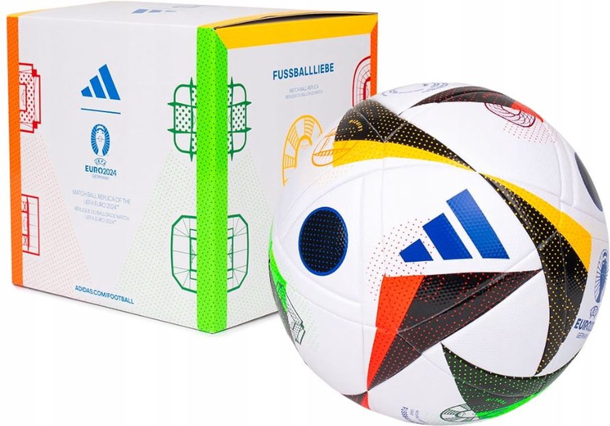 adidas Performance Fussballliebe League Voetbal - Unisexe - Wit- 5 | bol
