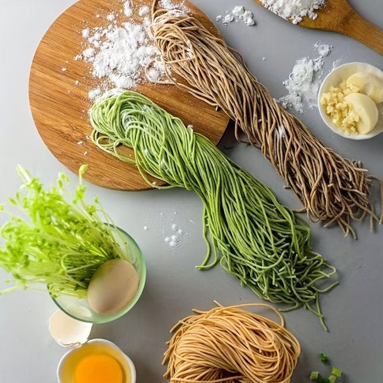 Livano Keukenmachine - Pastamaker - Pastamachine - Spaghetti - Lasagne - 2 Messen van Livano — afbeelding 4