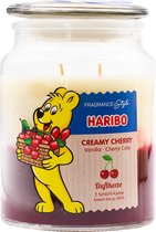 Haribo 2-Layer kaars Creamy Cherry 510 gr