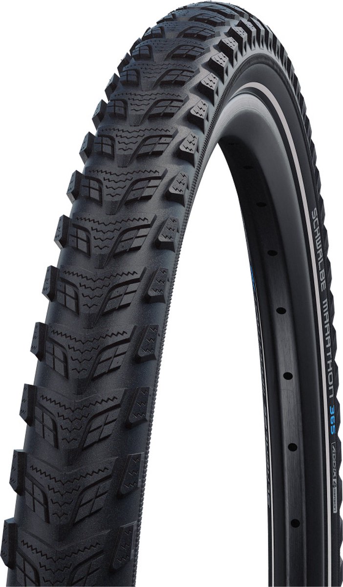 Buitenband Schwalbe Marathon 365 GreenGuard 28 x 1.40/ 37-622mm - zwart met reflectie
