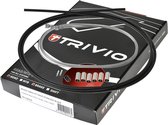 Trivio - Race Rem Kabelset RVS Compleet Zwart