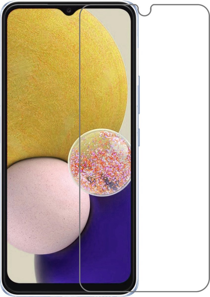 Screenprotector Samsung Galaxy A13 Screenprotector- Tempered Glass - Beschermglas - 1 Stuk