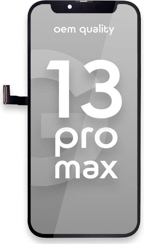 Apple iPhone 13 Pro Max LCD Display + Touchscreen - OEM Kwaliteit - Zwart - Vervang Scherm - Scherm - Beelscherm - touchscreen