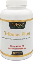 fit4you - Tribulus plus - Supplement voor mannen - 120 capsules - 30 doses