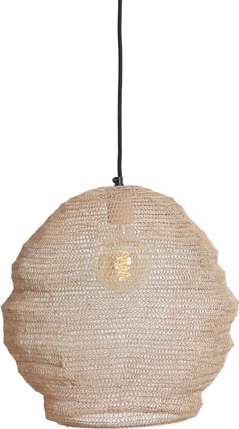 Light & Living Hanglamp Nina - 38cm - Oud Roze