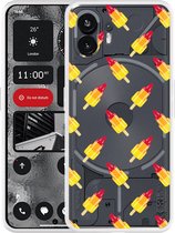 Cazy Hoesje geschikt voor Nothing Phone (2) Raketjes