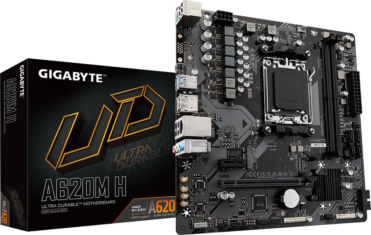 Moederbord AMD Gigabyte A620M H
