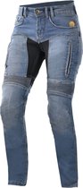 Trilobite Motorradhose Jeans Parado Damen Slim-Fit Blau-W36-L32