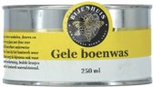 Het Bijenhuis Wageningen - Zuivere Bijenwas, Boenwas, 250 mL, Geel, Duurzaam, Natuurproduct, Meubelonderhoud