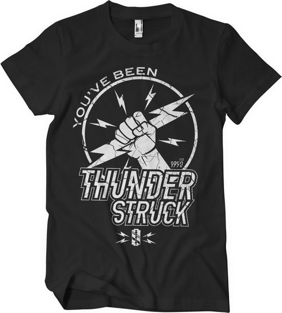 AC/DC You've Been Thunderstruck T-Shirt Black-L