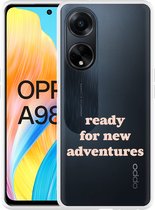 Cazy Hoesje geschikt voor Oppo A98 5G New Adventures
