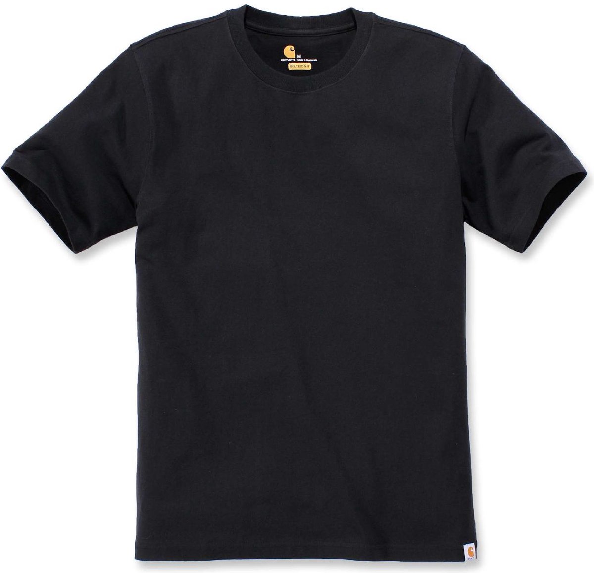 Carhartt Heren-T-shirt Non-Pocket T-shirt met korte mouwen, zwart