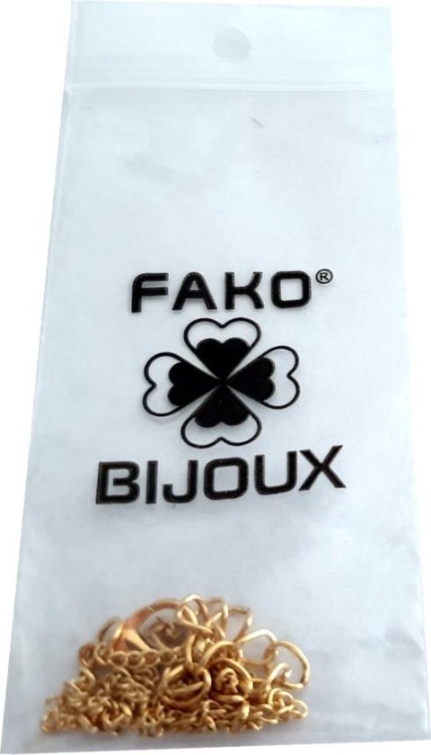 Fako Bijoux® - Enkelbandje - Ringetjes - Goudkleurig - Fako Bijoux®