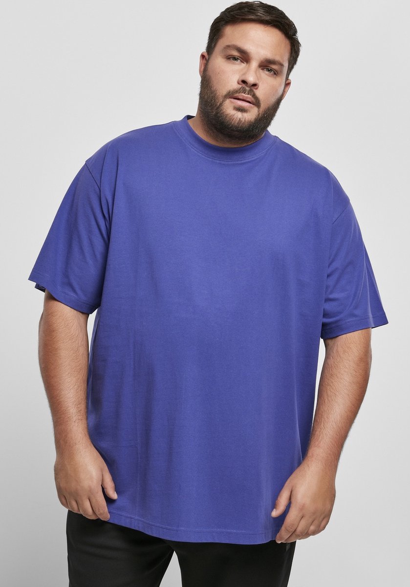 Urban Classics Tall Heren T-shirt 2XL Blauw