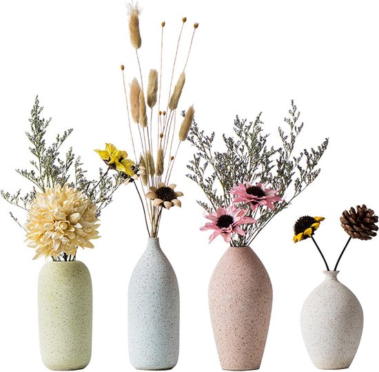 Lot De 10 Mini Vases En Verre Transparent - Formes Variées, Décoration De Table, Mariage, Maison