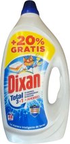 Dixan - Total 3+1 - Effective Cleaning Action - Vloeibaar Wasmiddel - 2.4L - 48 Wasbeurten