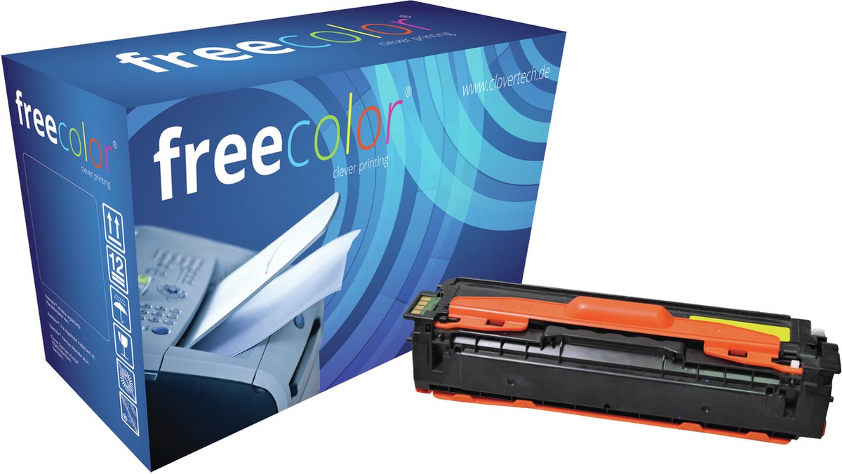 SAMSUNG CLT-Y504S/ELS - toner FREECOLOR - Yellow 1800p