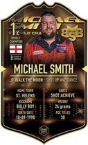 Michael Smith Champion du Monde Carte Ultimate 37x25cm