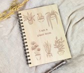 Notitieboek A5 - Luxe balpen - Planten - Plantenboek - Notitieboek - Kerstcadeau - Cadeau mama - Schrijfboek - A5 notitieboekje - PLANTMOM