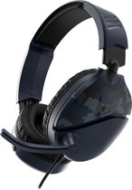 Turtle Beach - Casque de jeu filaire Ear Force Recon 70 Bleu Camo pour PS5, PS4, Xbox Series, Xbox One, Switch, PC et Mobile