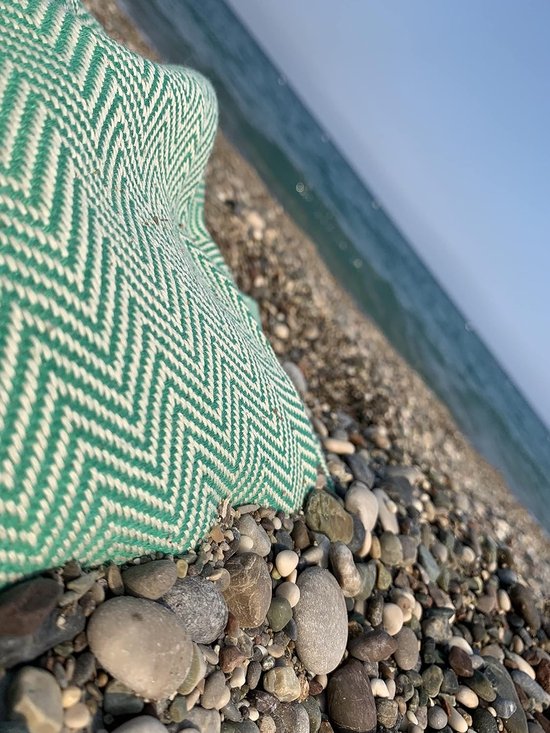 Telo Mare Fouta Capri Royal Rigato 100% cotone 100x200 cm
