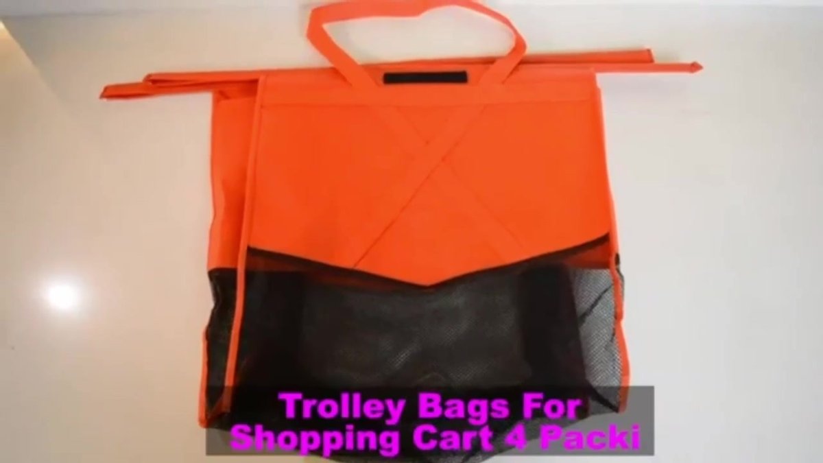 Opvouwbare boodschappen trolley | World Present - uw partner voor relatiegeschenken en promotioneel textiel
