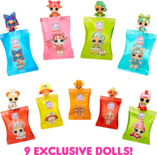 L.O.L. Surprise! Loves Mini Sweets X Haribo Party Pack - Minipop - L.O.L. Surprise!