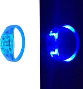 LED Armbandje - Sound Activated - Blauw