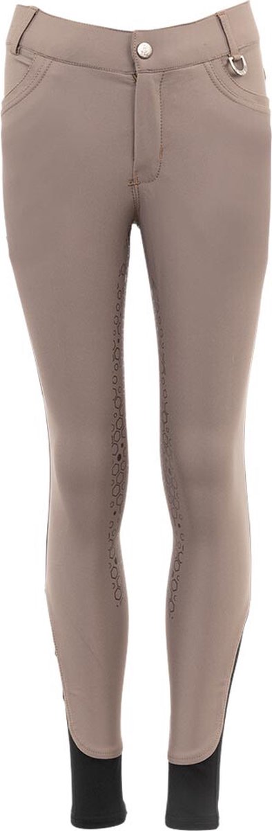 BR BR 4-EH rijbroek Marissa siliconen zitvlak 128 Beige