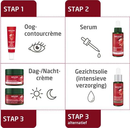 WELEDA - Verstevigende Gezichtsolie - Granaatappel & Maca - 30ml - 100% natuurlijk - Weleda