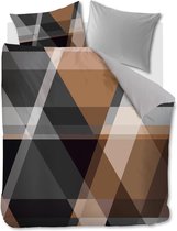 Kardol Dilate dekbedovertrek - Lits-Jumeaux - 240x200/220 - Grijs