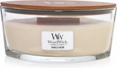 WoodWick Heartwick Flame Ellipse Geurkaars - Vanilla Bean