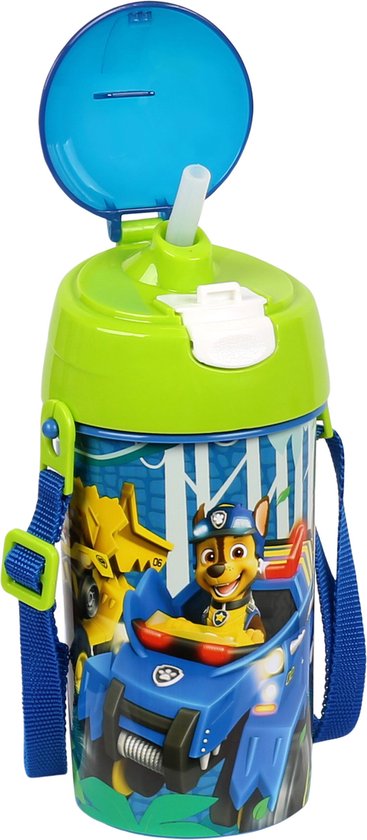 Foto: Paw patrol waterfles met tuit 500 ml waterfles