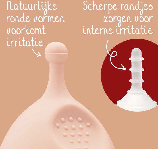 Bamboozy Menstruatiecup Maat L Herbruikbare Menstruatie Cup Period Menstrueren Zero Waste