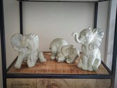 Decoratieve beeldjes Olifant Set van 3 - 21 cm