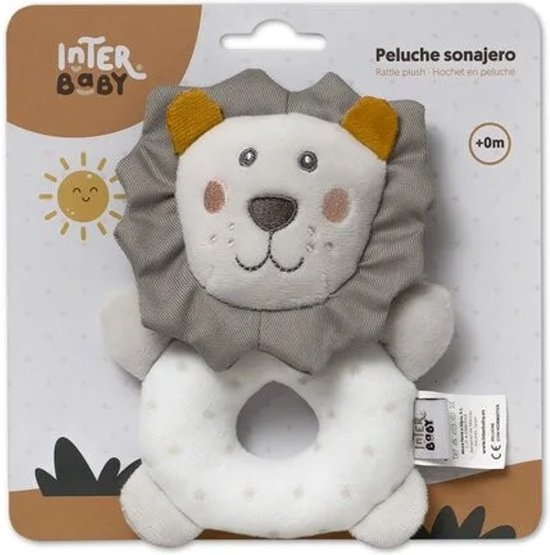 baby - geschenk - rammelaar - leeuw - geboorte - kraamcadeau - feestdagen van Little Dutch — afbeelding 2