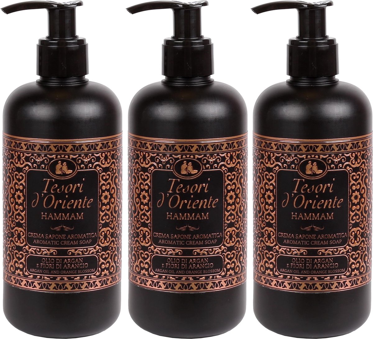Tesori d'Oriente Hammam vloeibare zeep met arganolie 300ml