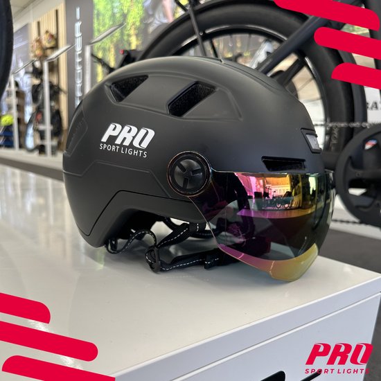 Casque de vélo avec visière et cache-oreilles Speed ​​​​Pedelec - Casque Large - NTA8776