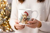 Mok Airedale Terrier Beker cadeau voor haar of hem, kerst, verjaardag, honden liefhebber, zus, broer, vriendin, vriend, collega, moeder, vader, hond
