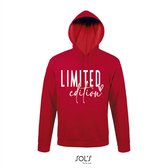 Hoodie 3-162 Limited edition - Rood, M