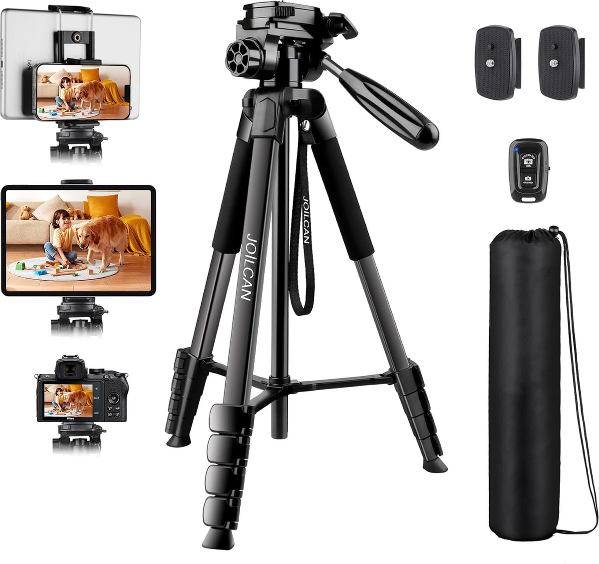 camerastatief - Camera Statief / Aluminium Reisstatief