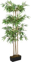 vidaXL - Kunstplant - bamboe - 1216 - bladeren - 180 - cm - groen