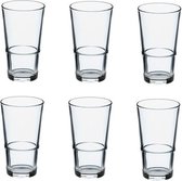 Professionele Longdrinkglazen 34Cl - Drinkglazen - Bierglazen - Stapelbaar - Hoogwaardige kwaliteit - Glas