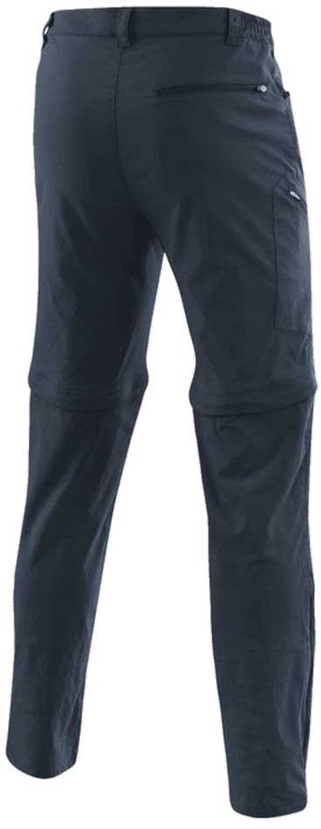 Loeffler afrits wandelbroek M Zip-Off Trekking Pants CSL Onyx Zwart